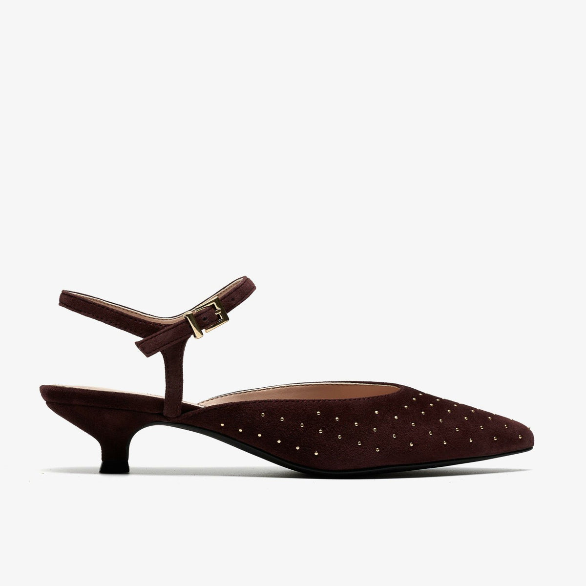 Clarks Classic / Pisa Stud Brown Suede