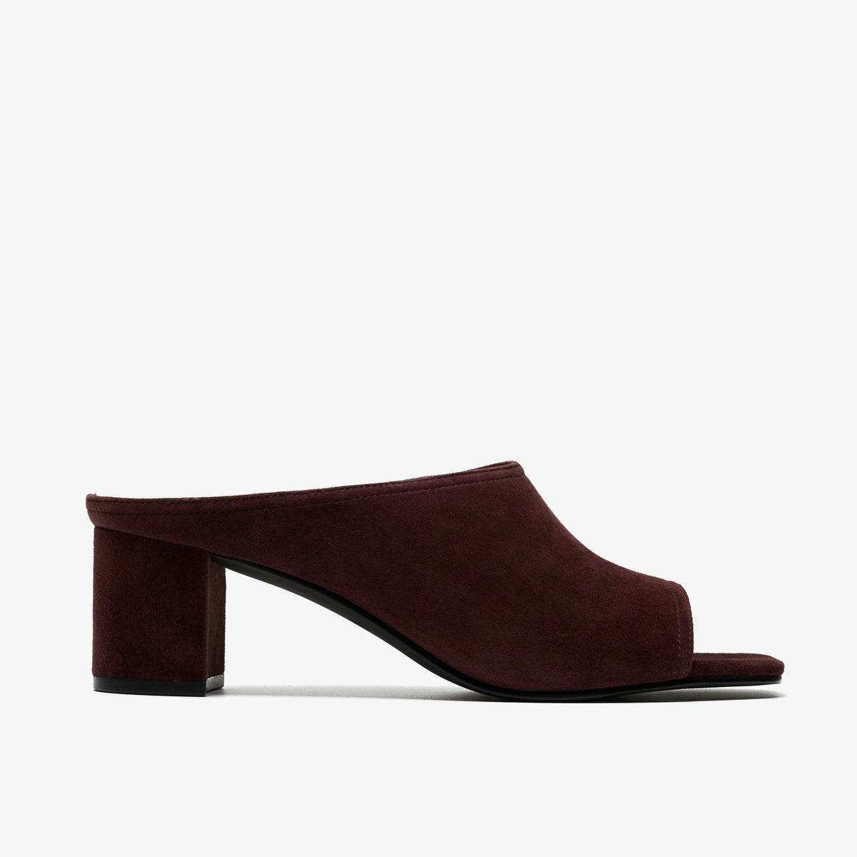 Clarks Recommended / Siray Mule Dark Brown Suede