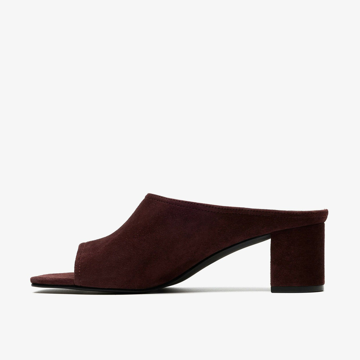 Clarks Recommended / Siray Mule Dark Brown Suede