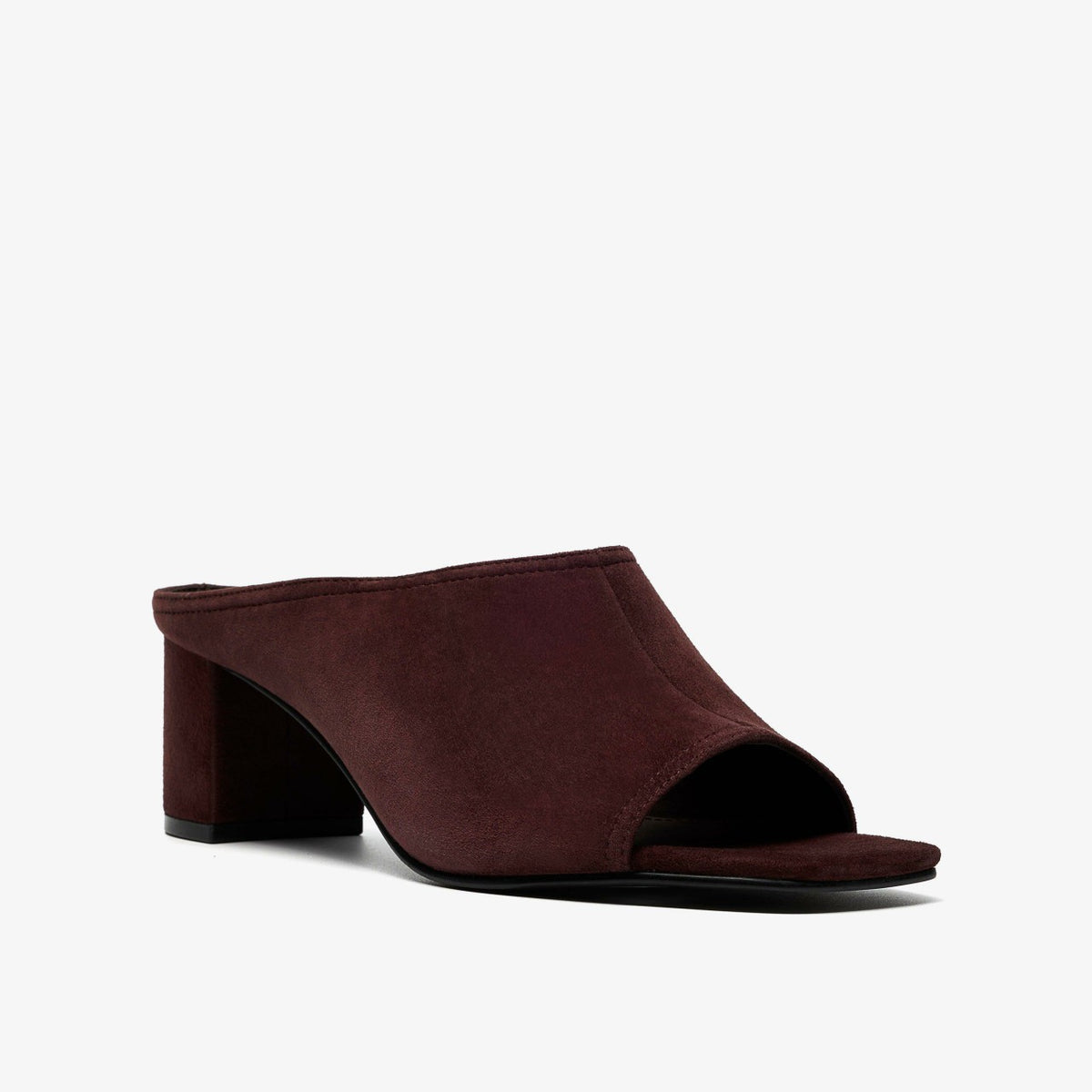 Clarks Recommended / Siray Mule Dark Brown Suede