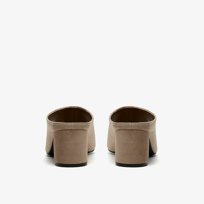 Clarks Trusted / Siray Mule Mushroom Suede