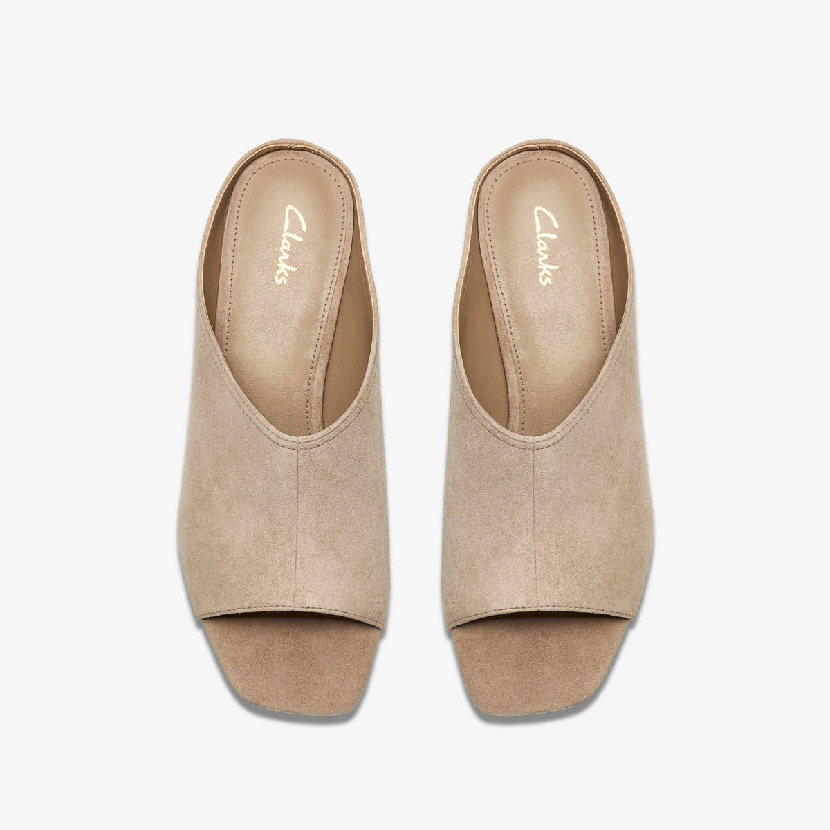 Clarks Trusted / Siray Mule Mushroom Suede