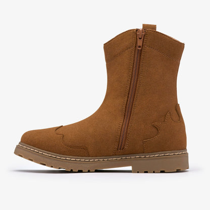 Clarks Top Pick / Adelaide Mid Kid Tan