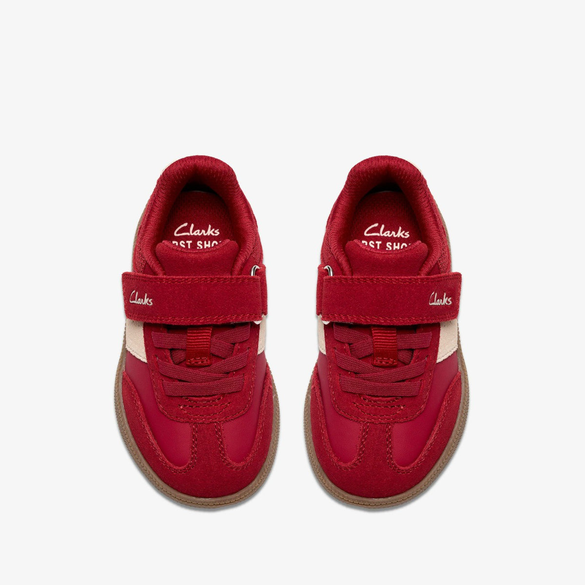 Clarks Best Seller / Cypress Step Toddler Burgundy