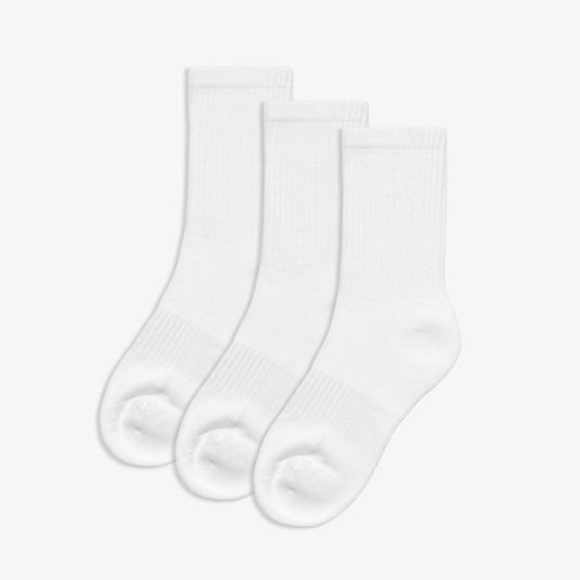 Clarks Classic / School Socks Size 9-12 White