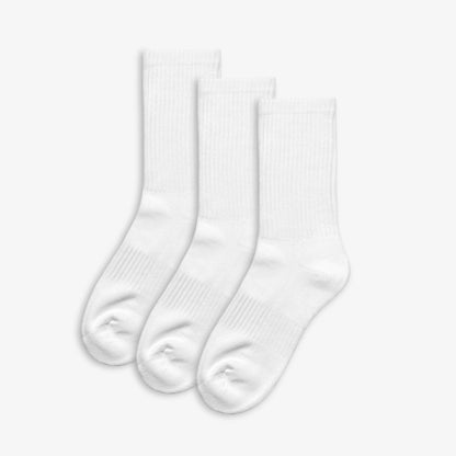 Clarks Trending / School Socks Junior Size 4-6.5 White