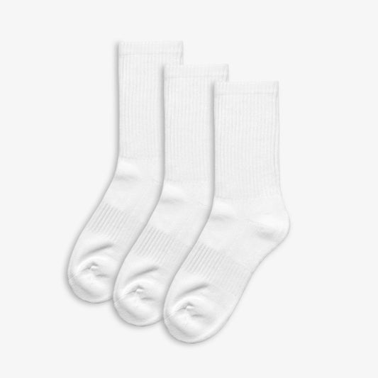 Clarks Trending / School Socks Junior Size 4-6.5 White