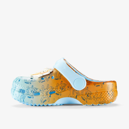 Clarks Discount / Bluey Fade Clog Kid Blue Combination