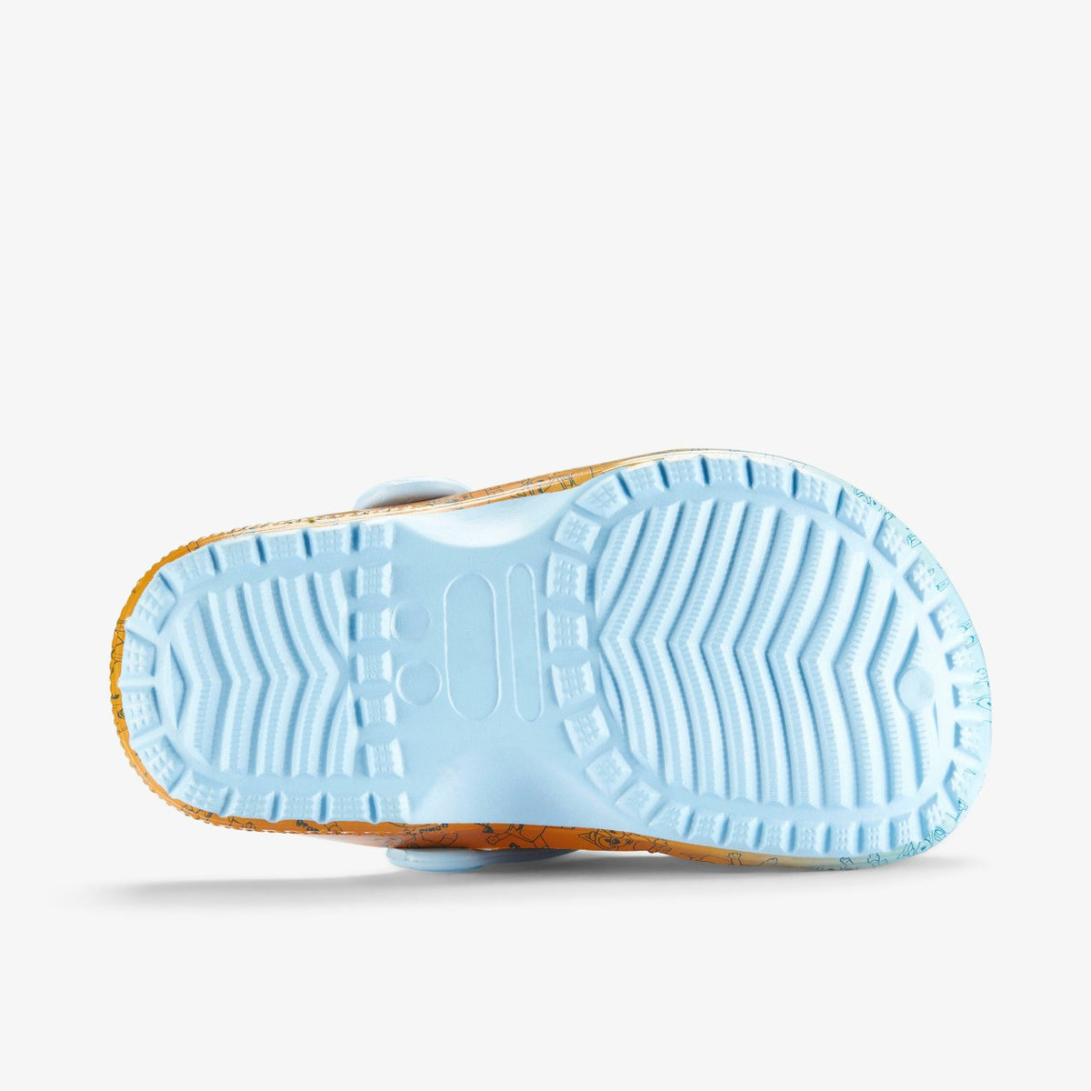 Clarks Discount / Bluey Fade Clog Kid Blue Combination