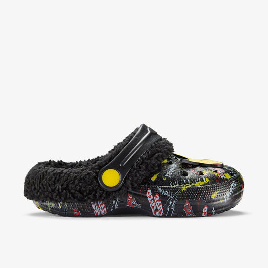 Clarks Exclusive / Pika Clog Warm Lined Kid Black Combination