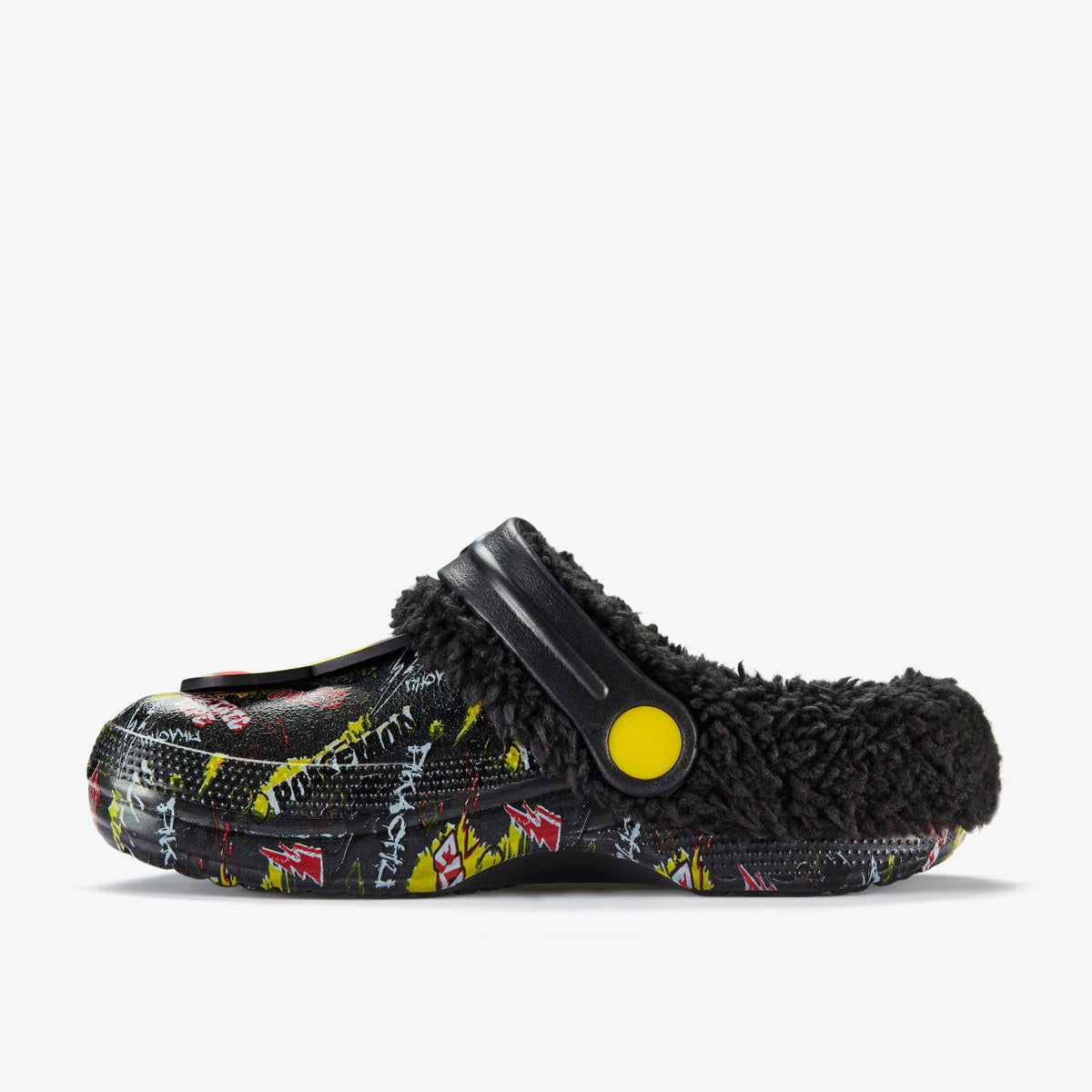 Clarks Exclusive / Pika Clog Warm Lined Kid Black Combination