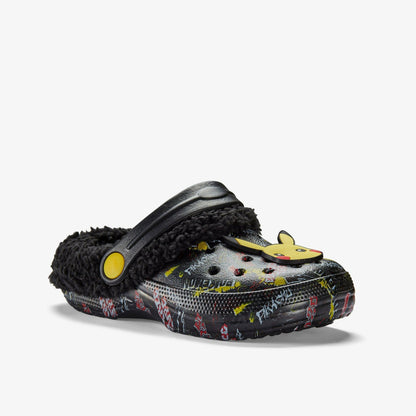 Clarks Exclusive / Pika Clog Warm Lined Kid Black Combination