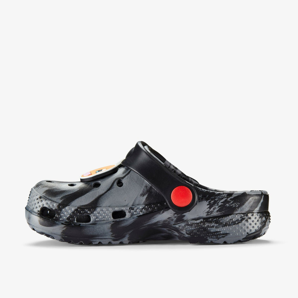 Clarks Recommended / Poke Badge Clog Kid Grey Combination