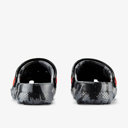 Clarks Recommended / Poke Badge Clog Kid Grey Combination