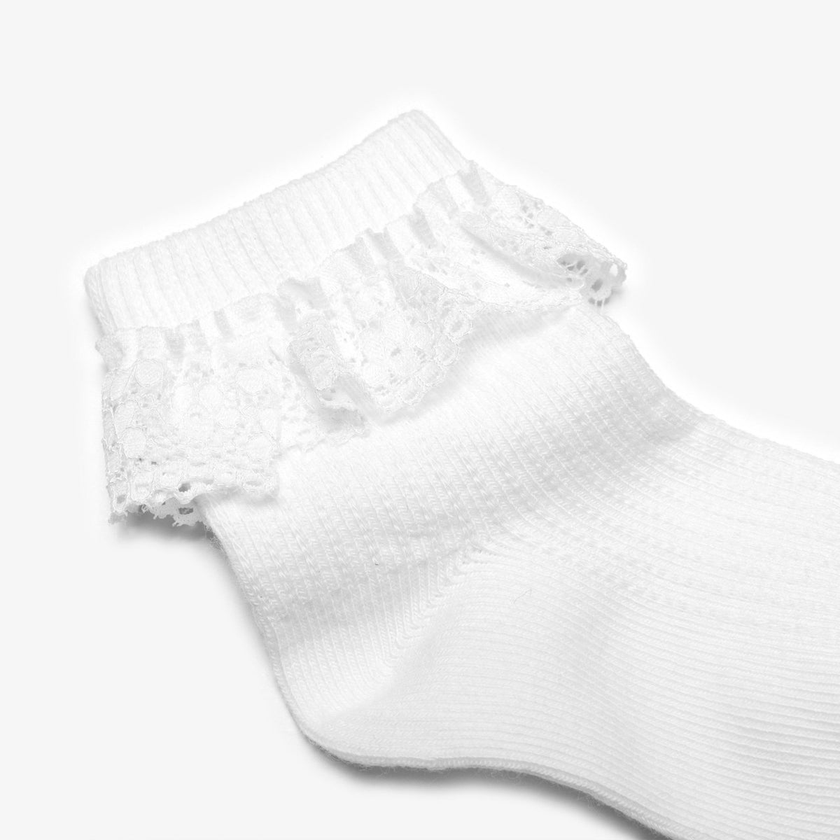 Clarks Value / Frilly Socks 4 Pack White 0-6 Months White