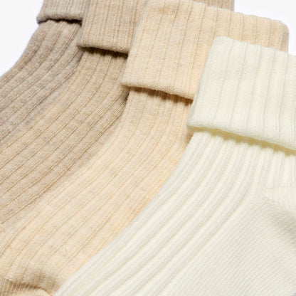 Clarks Trusted / Socks 4 Pack Multicolour 1-2 Years Beige Combination