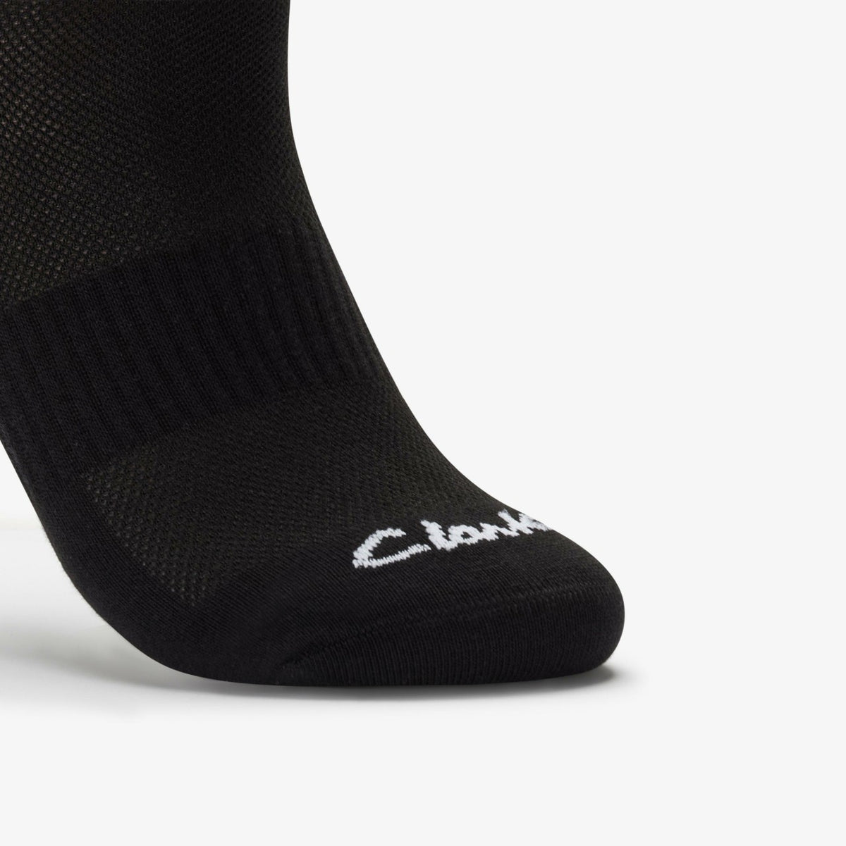 Clarks Smart Buy / Ankle Socks 3 Pack Size 6-11 Black Black