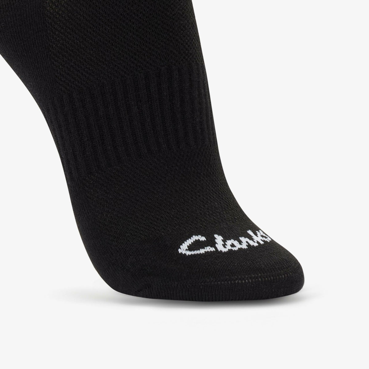 Clarks Smart Buy / Ankle Socks 3 Pack Size 2-8 Black Black