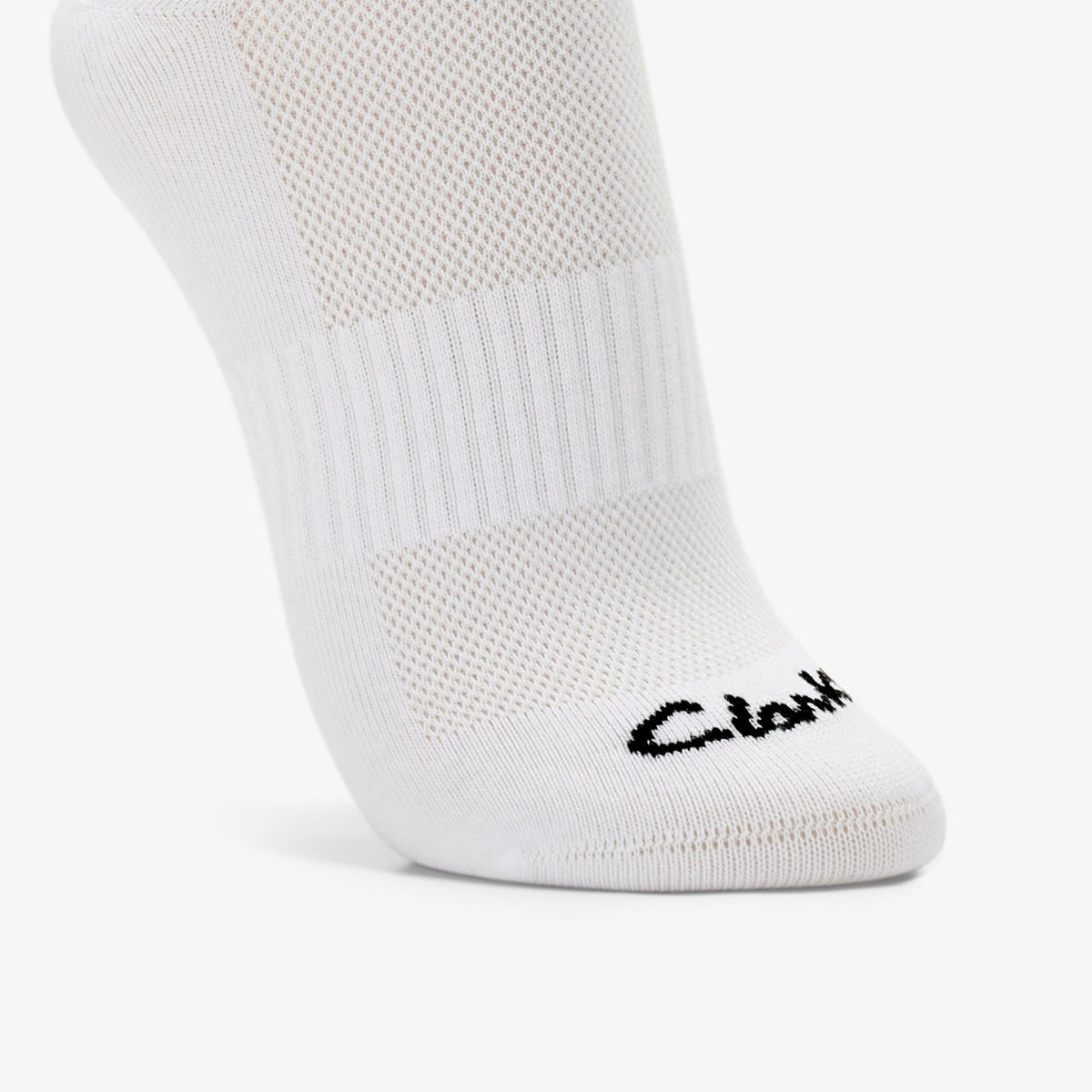 Clarks Smart Buy / Sports Ankle Socks 3 Pack Size 2-8 White