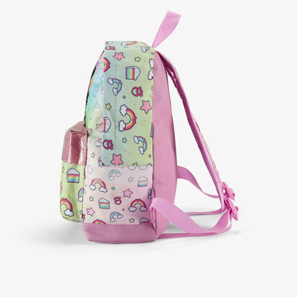 Clarks Featured / Gabby Rainbow Backpack Pink Combination