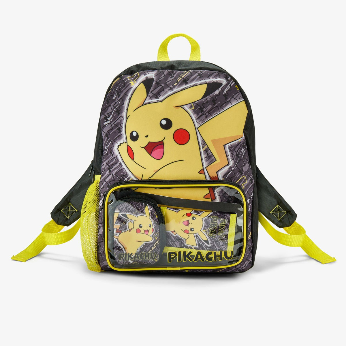 Clarks Trending / Pokemon Backpack Set Black Combination