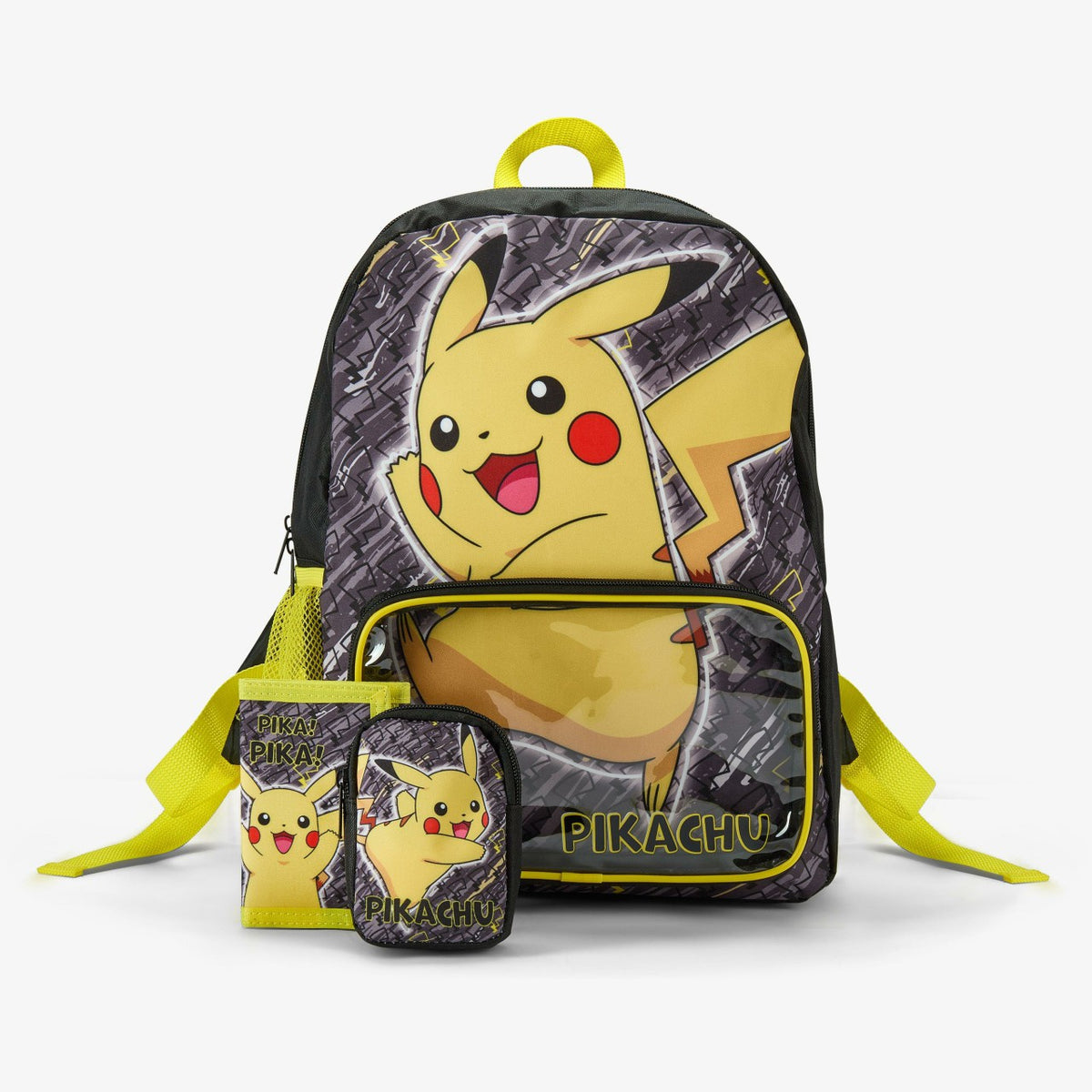 Clarks Trending / Pokemon Backpack Set Black Combination