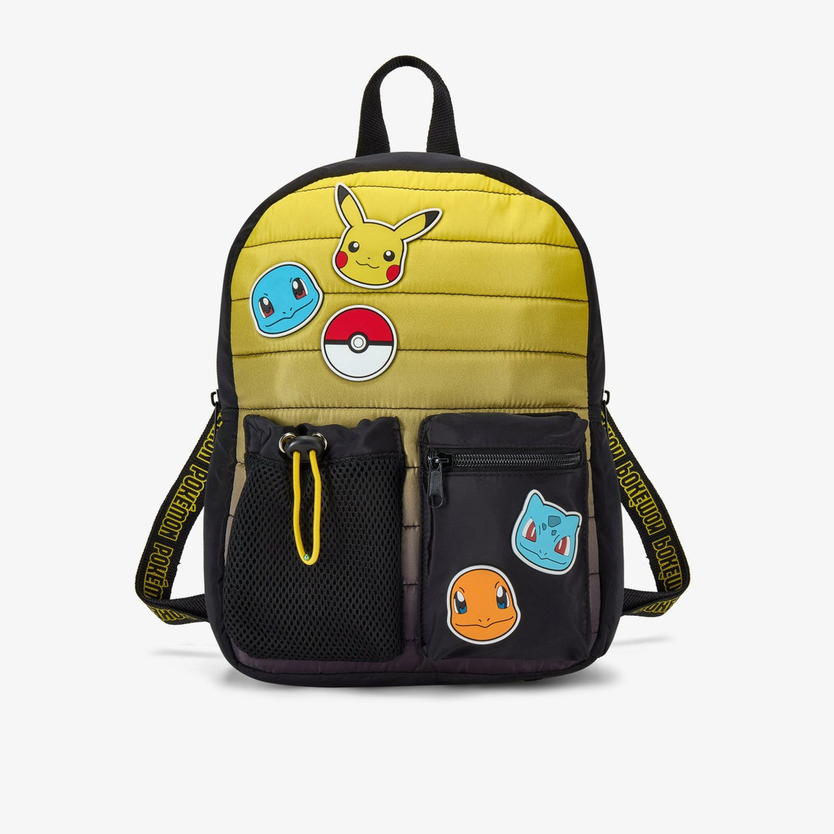 Clarks Featured / Pokemon Quilt Backpack Black Combination