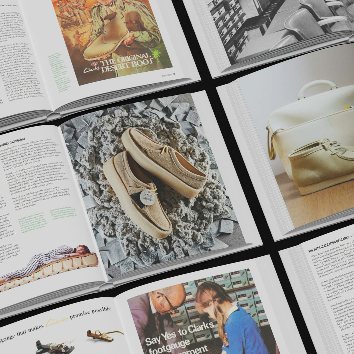 Clarks Everyday / From Somerset to the World: Clarks a visual history book 1825–2025  None